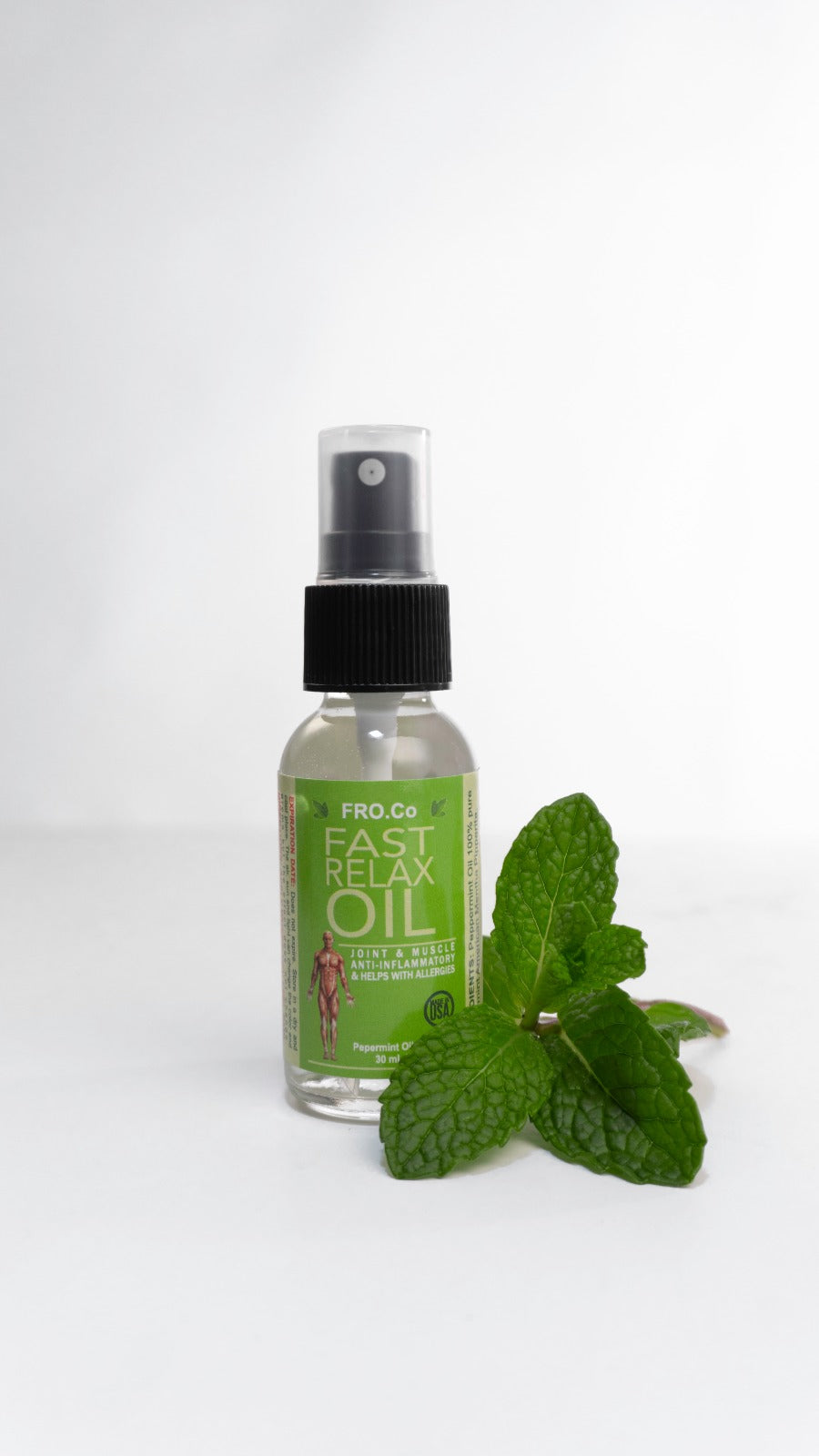 (2) 30ml Fast Relax Oil, Sleep, Pain, Aches Wellness 100% Organic USDA Certified, Made in the USA